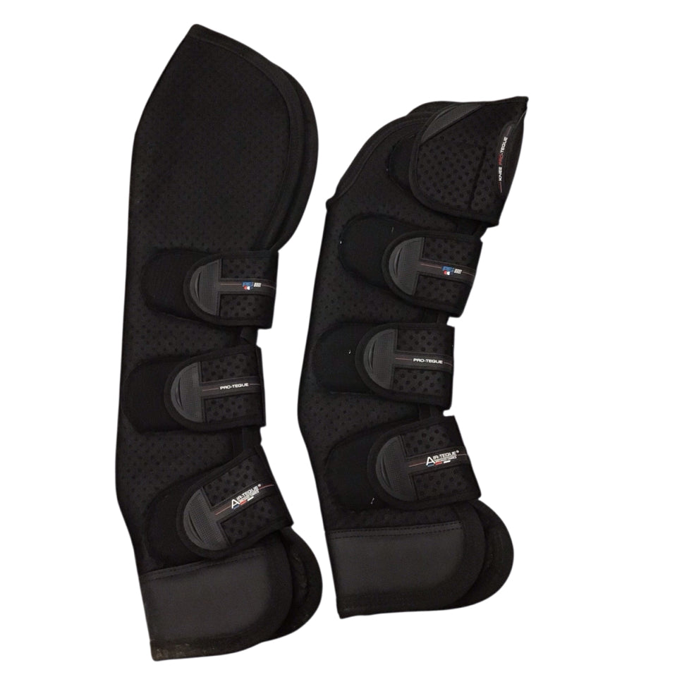 Premier Equine Large Airtechnology Knee Pro-Tech Shipping Boots Used - H