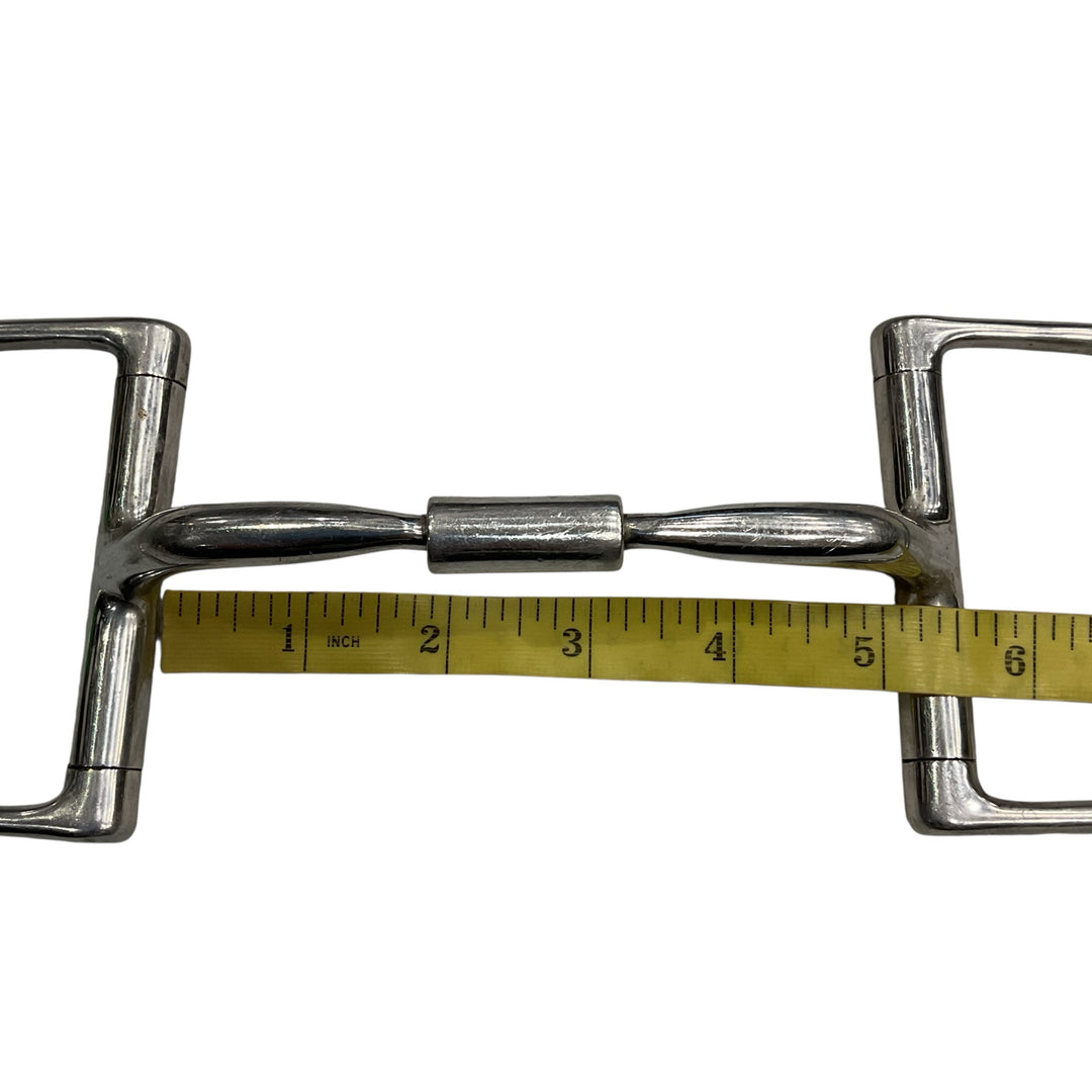 Myler 5" Comfort D Ring Wide Barrel Snaffle Used - H