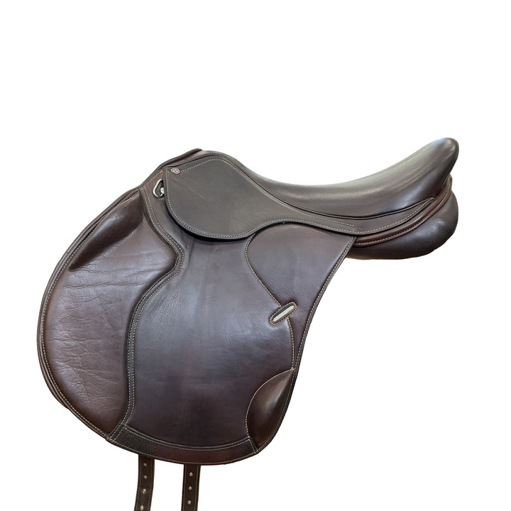 18" Cavaletti English Monoflap Jump Adjustable Used Hunter/Jumper Saddle