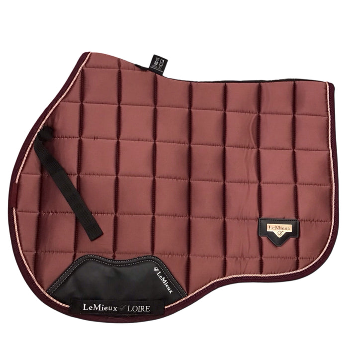 LeMieux Large Mulberry Loire Classic GP Square Saddle Pad Used - H