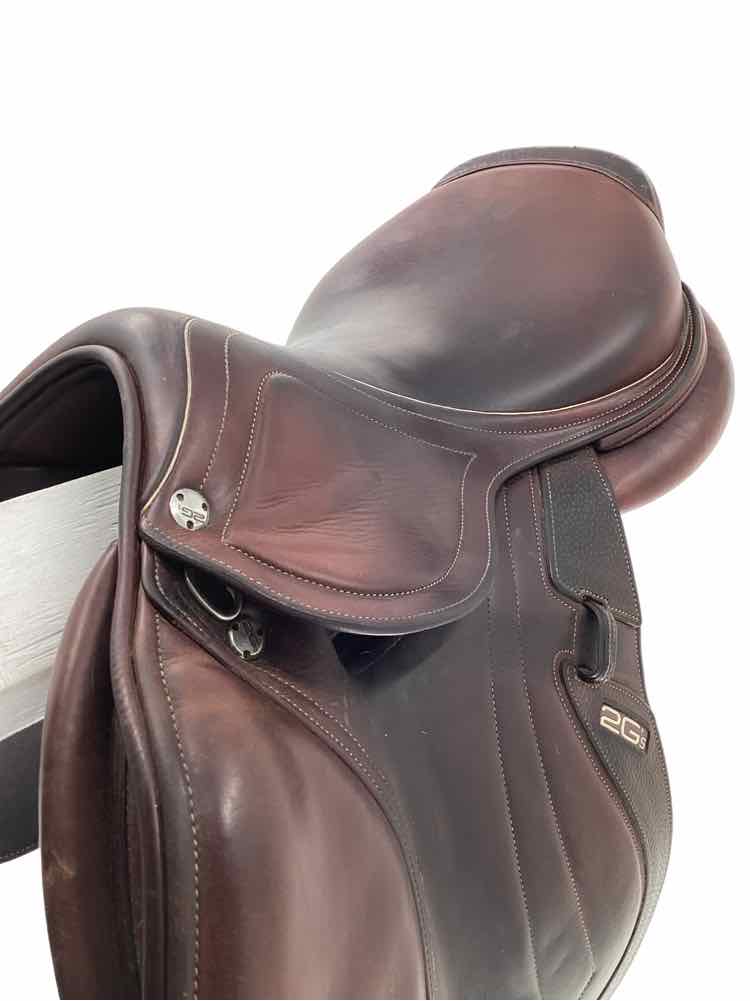 17" CWD SE32 Mademoiselle Buffalo leather used close contact saddle