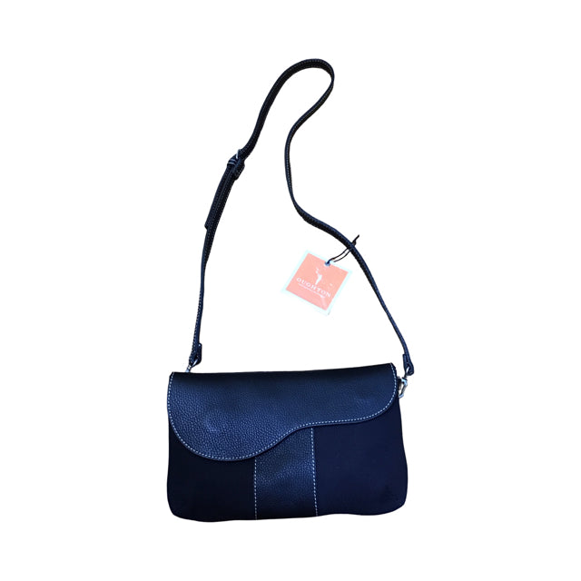 NEW ladies cross over bag black B