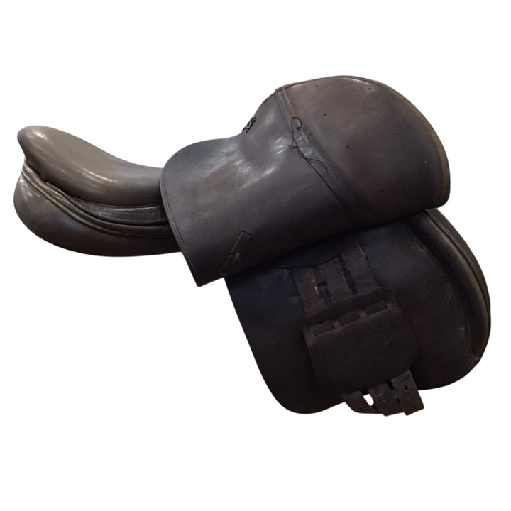 17" Pessoa XCH Adjustable Used Hunter/Jumper Saddle - H