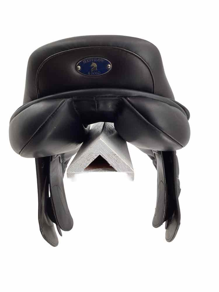 17.5" Hastilow Adjustable tree wool flocked used close contact saddle B