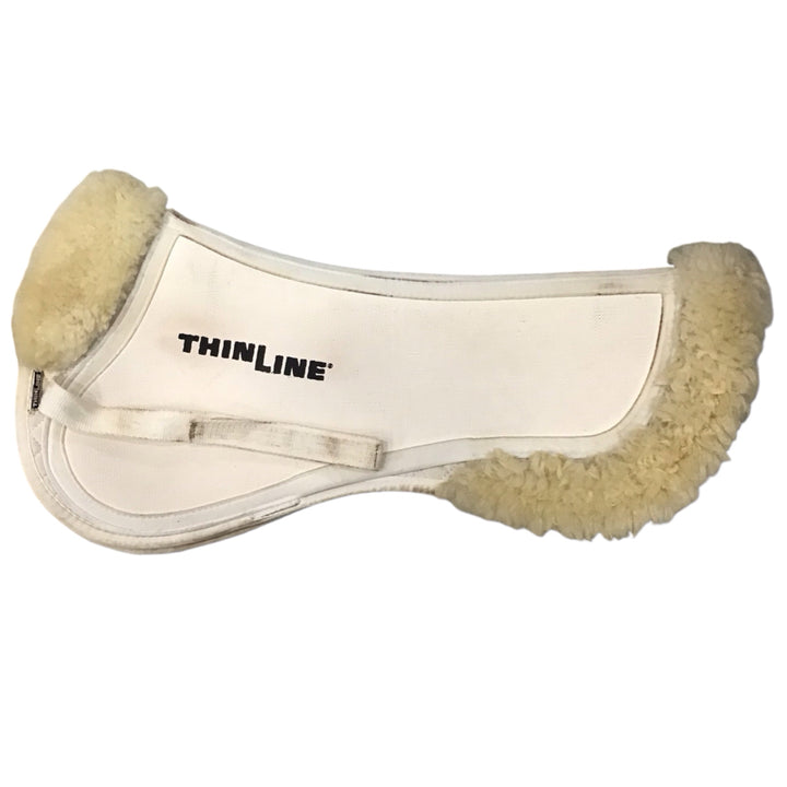 Thinline Medium Trifecta Half Pad with Sheepskin Used - H