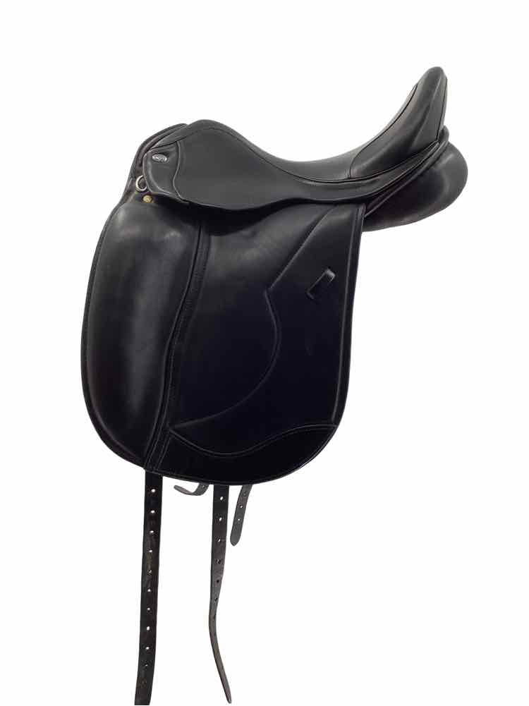 16.5" Ryder Profile wool flocked used dressage saddle with Cover B