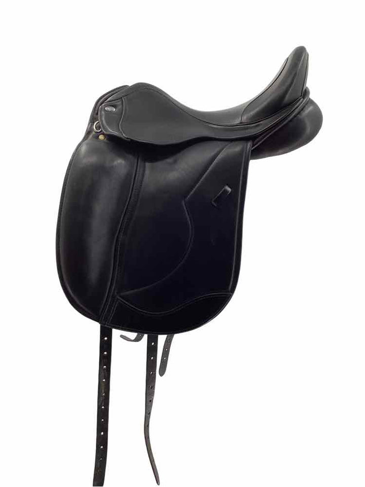 16.5" Ryder Profile wool flocked used dressage saddle with Cover B