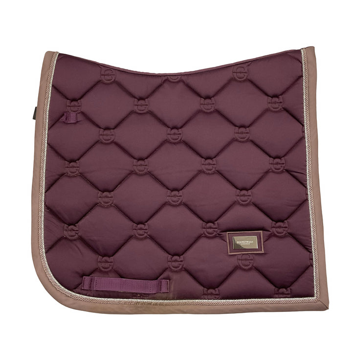 Equestrian Stockholm Dressage Saddle Pad Orchid Bloom Used