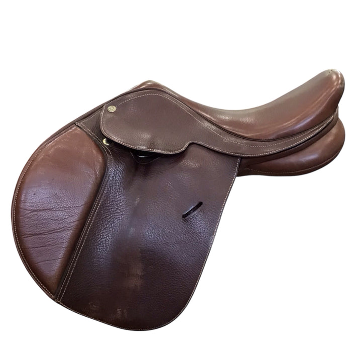 15" Collegiate Convertible Adjustable Used Childs Hunter/Jumper Saddle - H