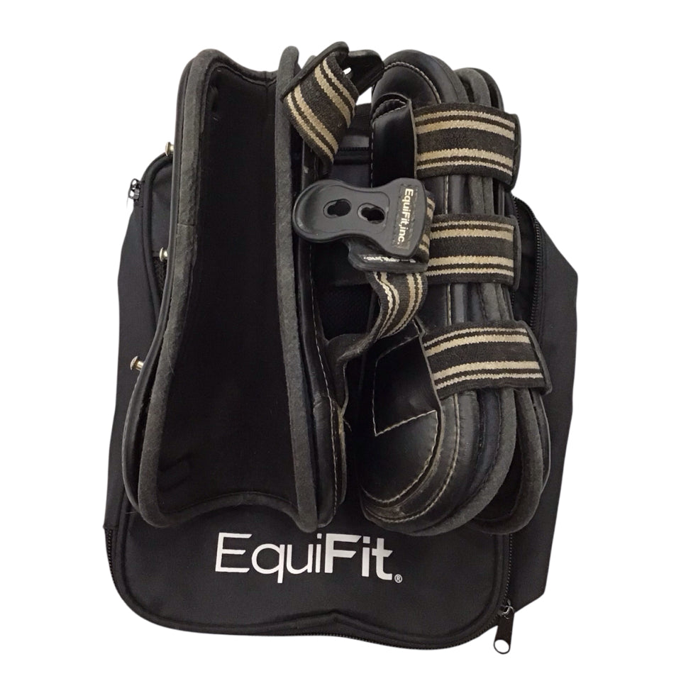 Equifit Large DTeq Open Front Boots Used - H