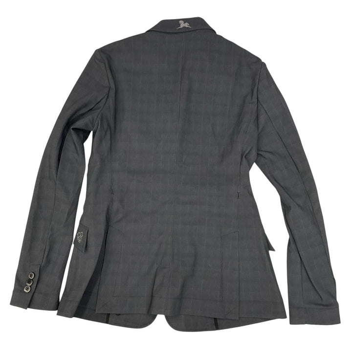 RJ Classics Women's 6R Monterey Show Coat Grey Plaid Like New - H