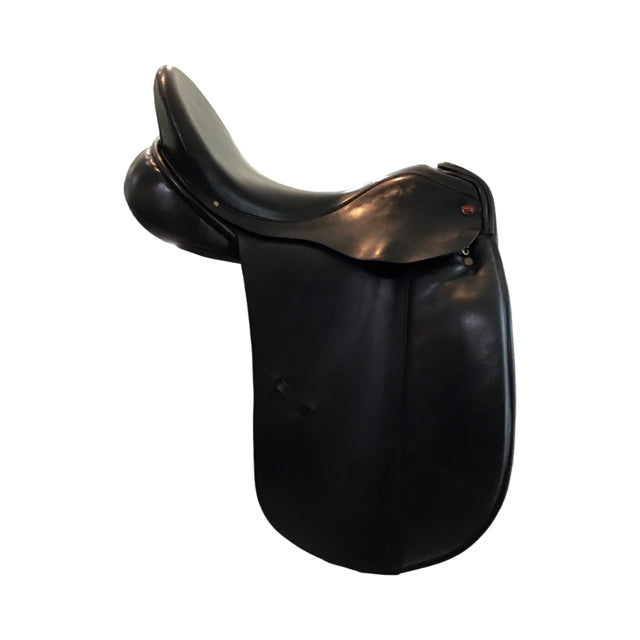 17.5" Albion SLK Wide Tree Used Dressage Saddle - C