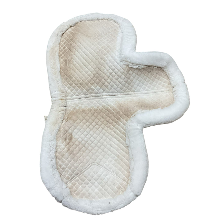 Shires Arma Performance 16"-16.5" White Fitted Show Pad Used - H