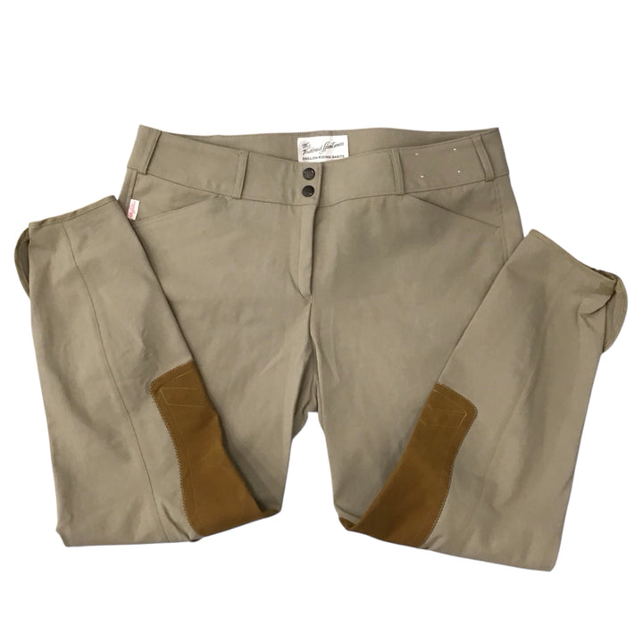 Tailored Sportsman Women's 36R Knee Patch Show Breech Tan Used - H