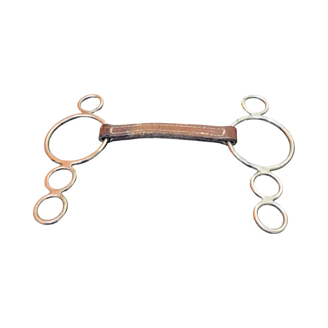 5.25" Leather 3 Ring Gag USED B