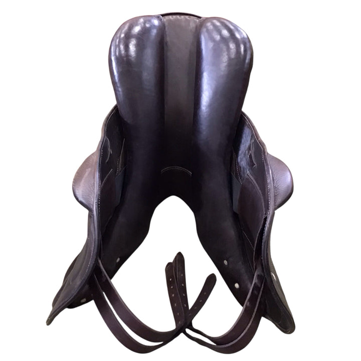 18" Intrepid Advanced Ride Deluxe Narrow Used Hunter/Jumper Saddle - H