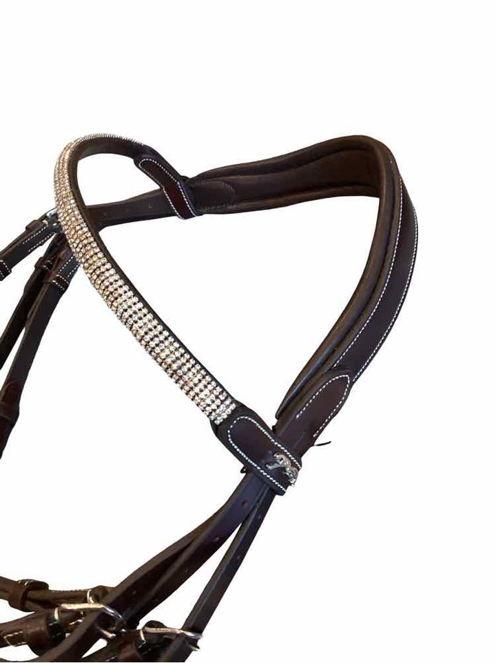 PENELOPE new brown fancy full size bridle