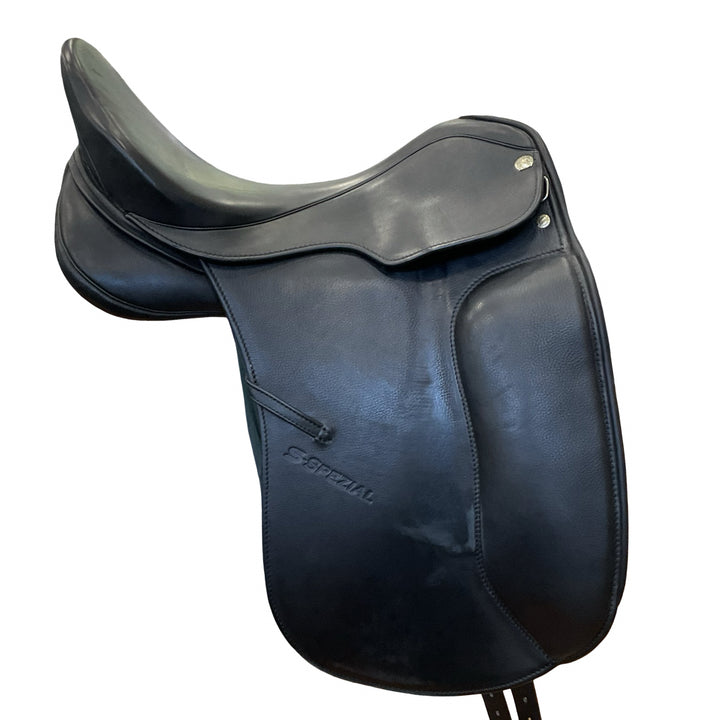 17.5" Sommer S-Spezial Custom 31.5cm Med/Wide Used Dressage Saddle