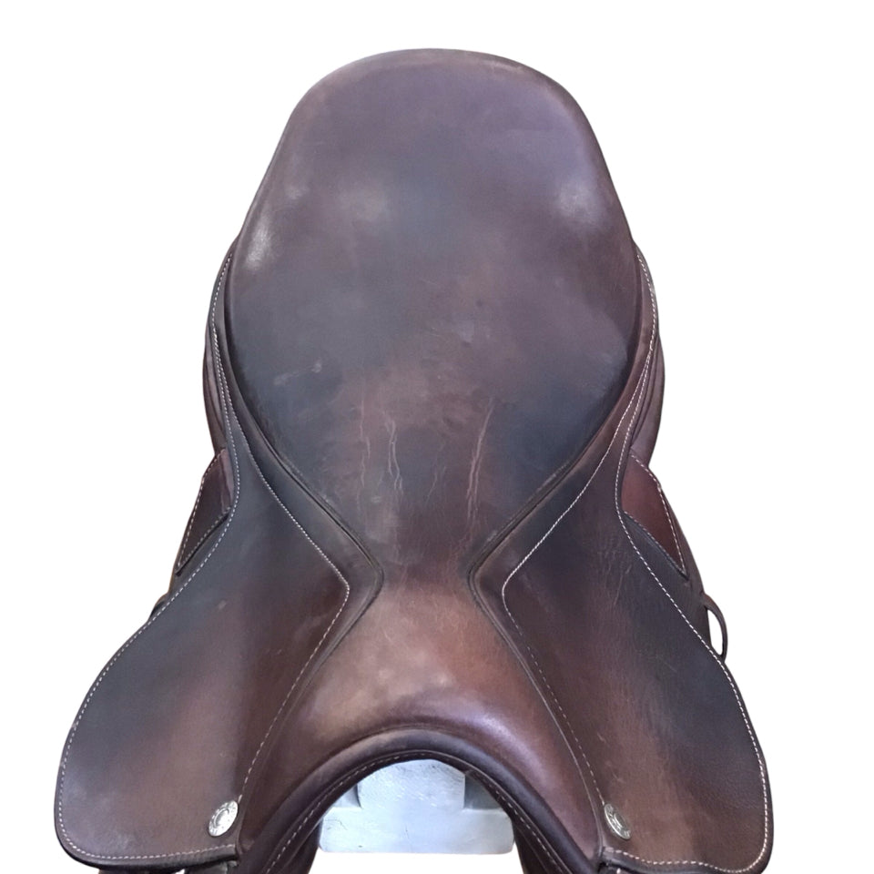 17.5" Dover Circuit Premier Medium Used Hunter/Jumper Saddle - H