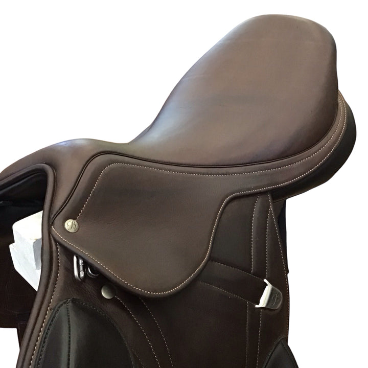 17.5" Bates Advanta Luxe Adjustable Used Hunter/Jumper Saddle - H