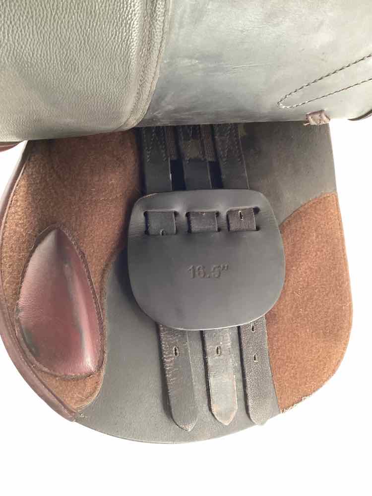 16.5" Royal Highness adjustable tree used close contact saddle