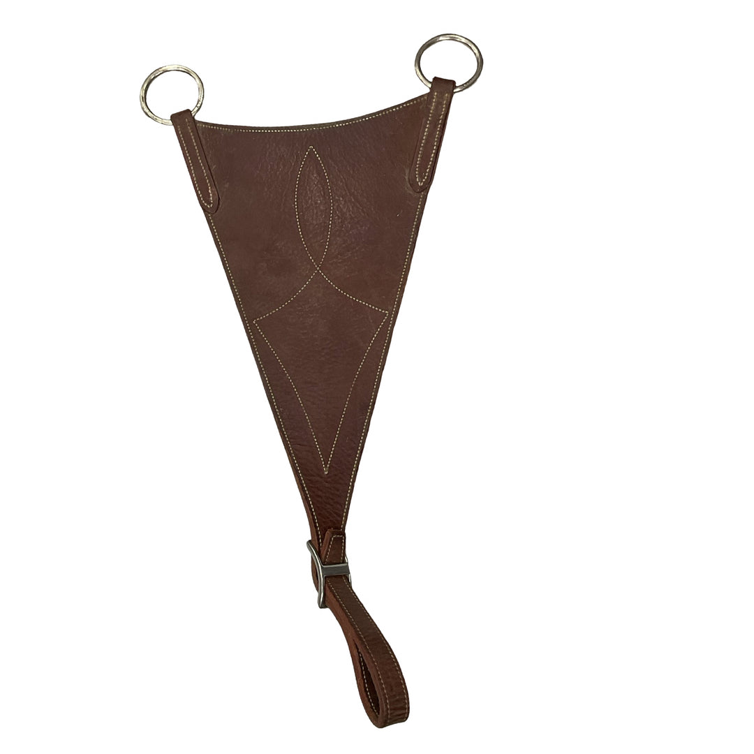 Devoucoux Leather Running Martingale Attachment/Rings Brown Used
