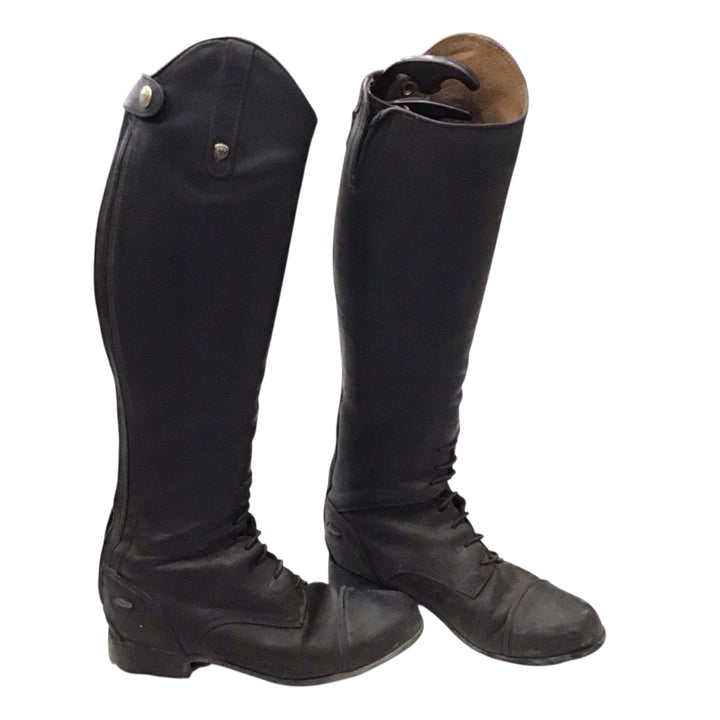 Ariat Childs 4 Med/Reg Heritage Contour Field Boots Used - H