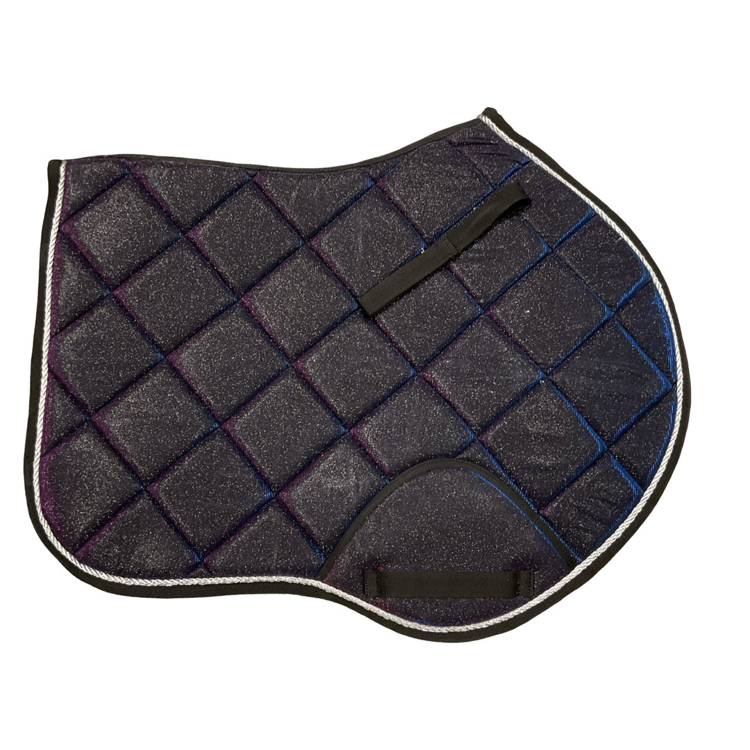 Equestroom All Purpose Saddle Pad Metallic Blue Used