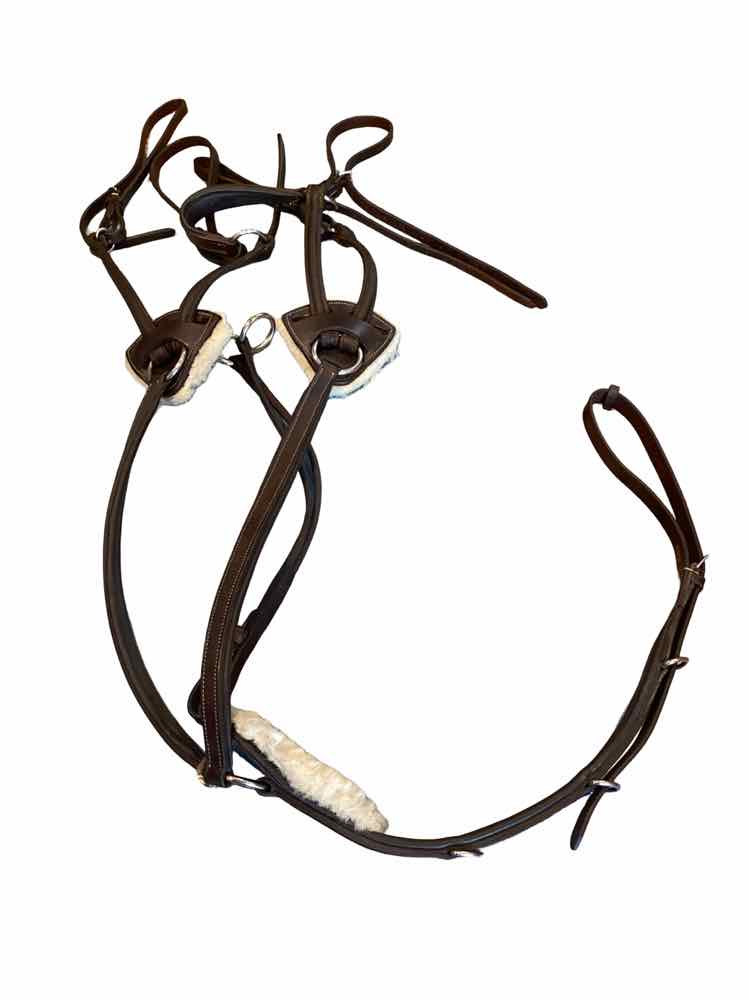 Leather breastplate used full size B