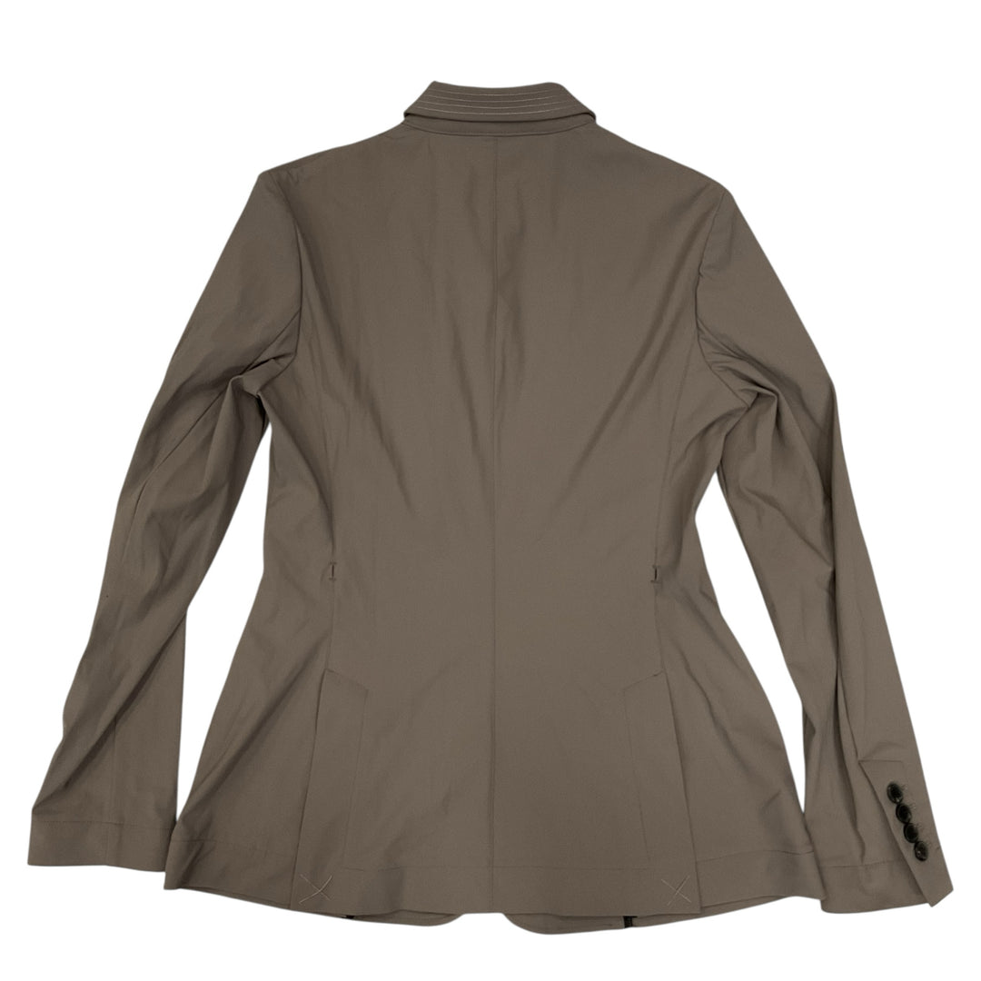 RJ Classics Women's 6R Valentina Show Coat Taupe Like New - H