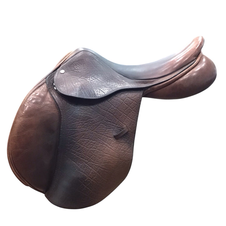 17" County Innovation Extra Narrow Used Hunter/Jumper Saddle - H