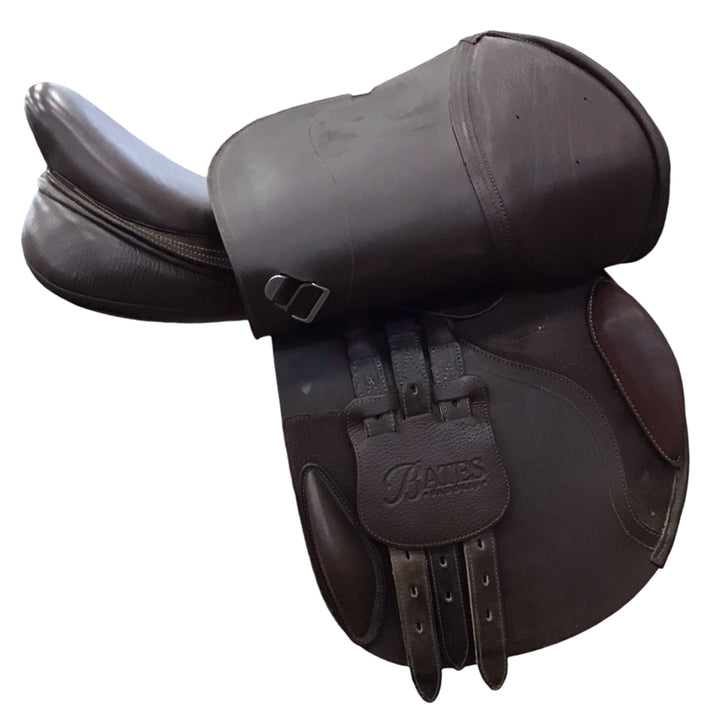 17" Bates Adjustable Used Hunter/Jumper Saddle - H