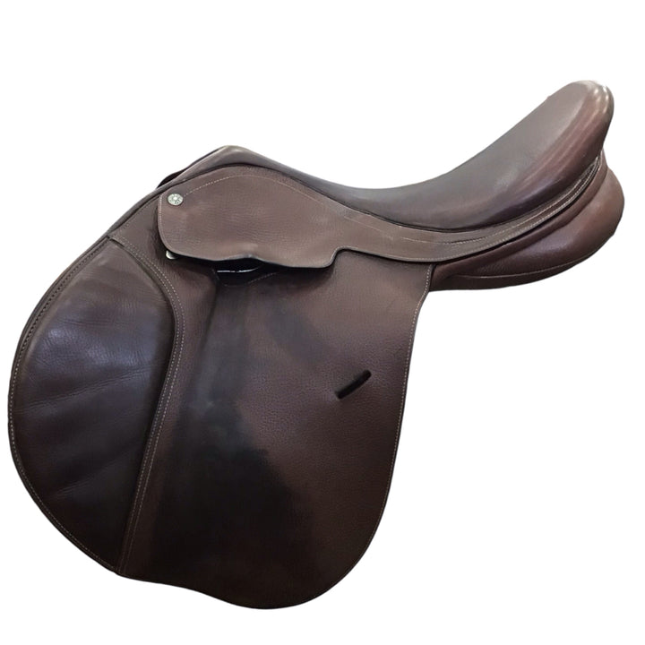 17" Collegiate Convertible Adjustable Used Hunter/Jumper Saddle - H