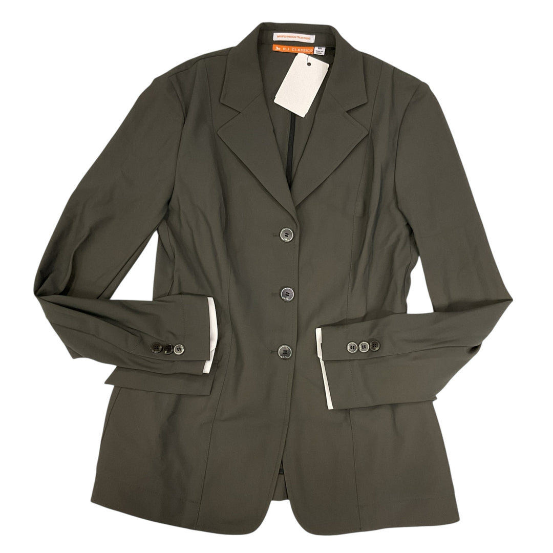 RJ Classics Women's 6R Monterey Show Coat Green Like New - H