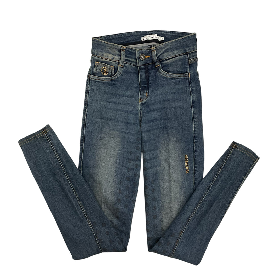 PS of Sweden Maggie 32(XS) Full Seat Denim Schooling Breech Blue Used - H