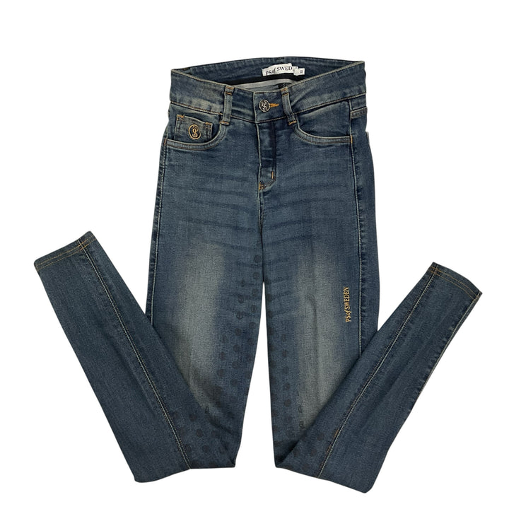 PS of Sweden Maggie 32(XS) Full Seat Denim Schooling Breech Blue Used - H