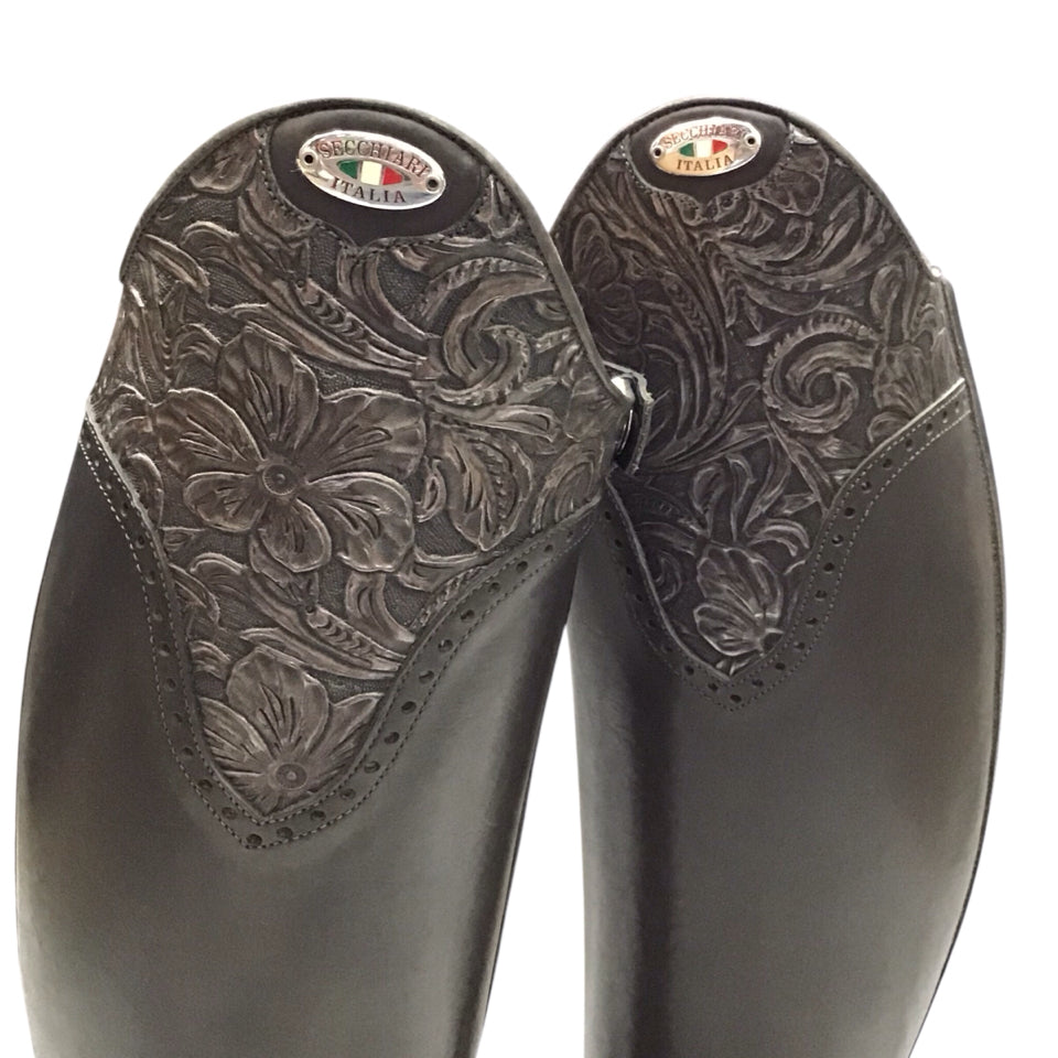 NEW Ladies Dress Boot Size 41 Tall Slim Calf - H