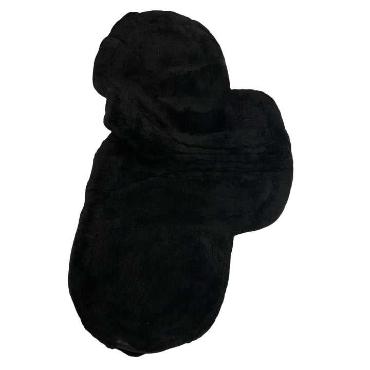 Fleeceworks FXK Technology Sheepskin Dressage Pad w/ Full Trim Black Used