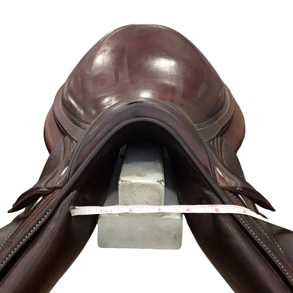 17.5" Devoucoux Chiberta Lab Medium Used Hunter/Jumper Saddle - H