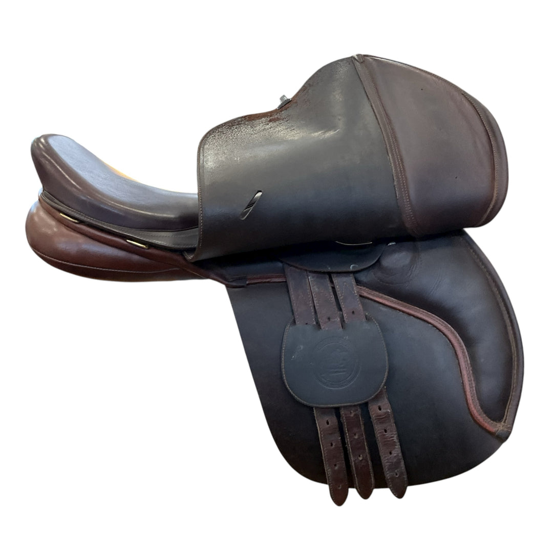 18" Collegiate Convertible Adjustable Used Hunter/Jumper Saddle - H