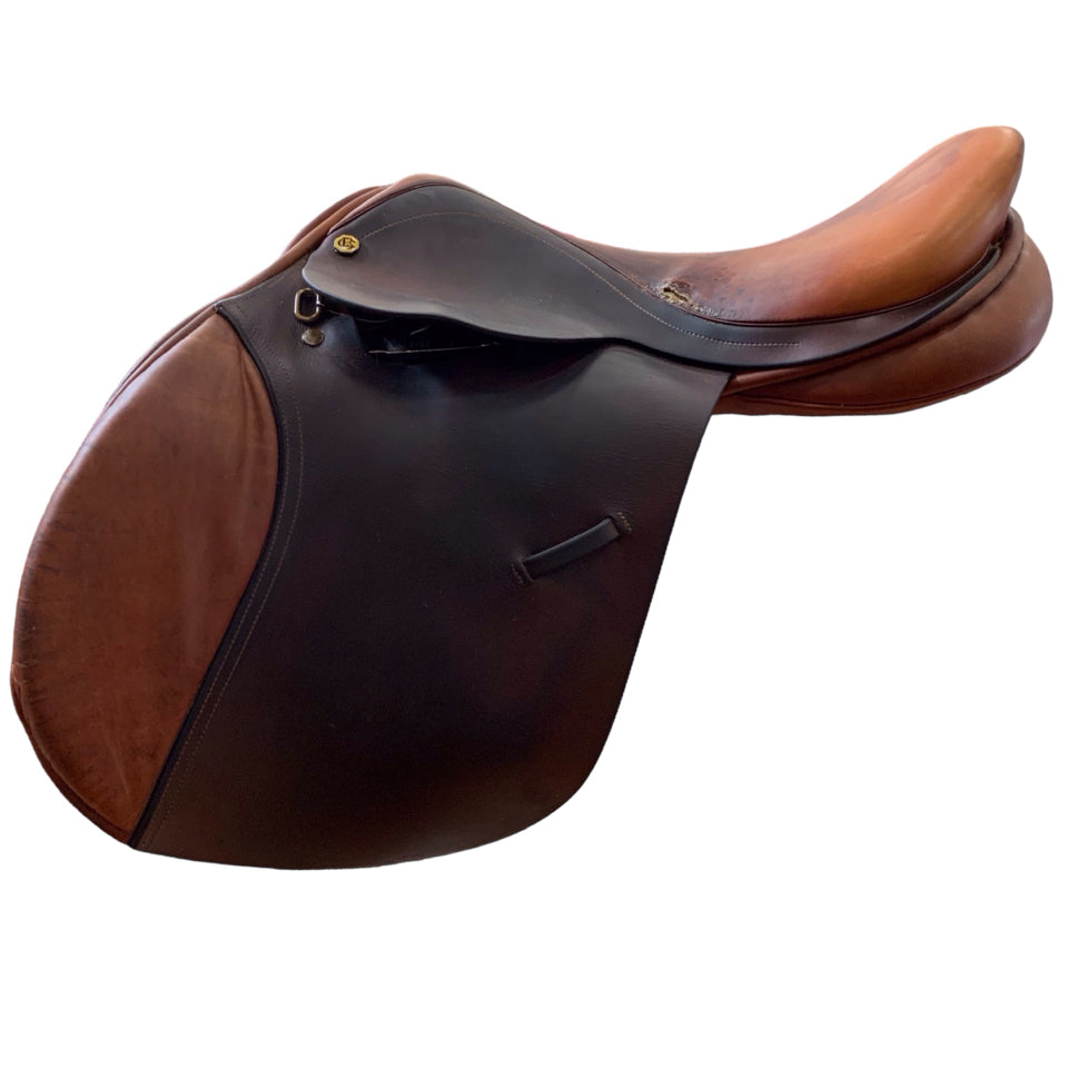 17.5 Barnsby Wide Used Hunter/Jumper Saddle - H