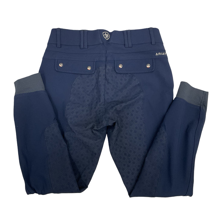 Ariat Women's 26 Tri Factor Full Seat Schooling Breech Navy Used