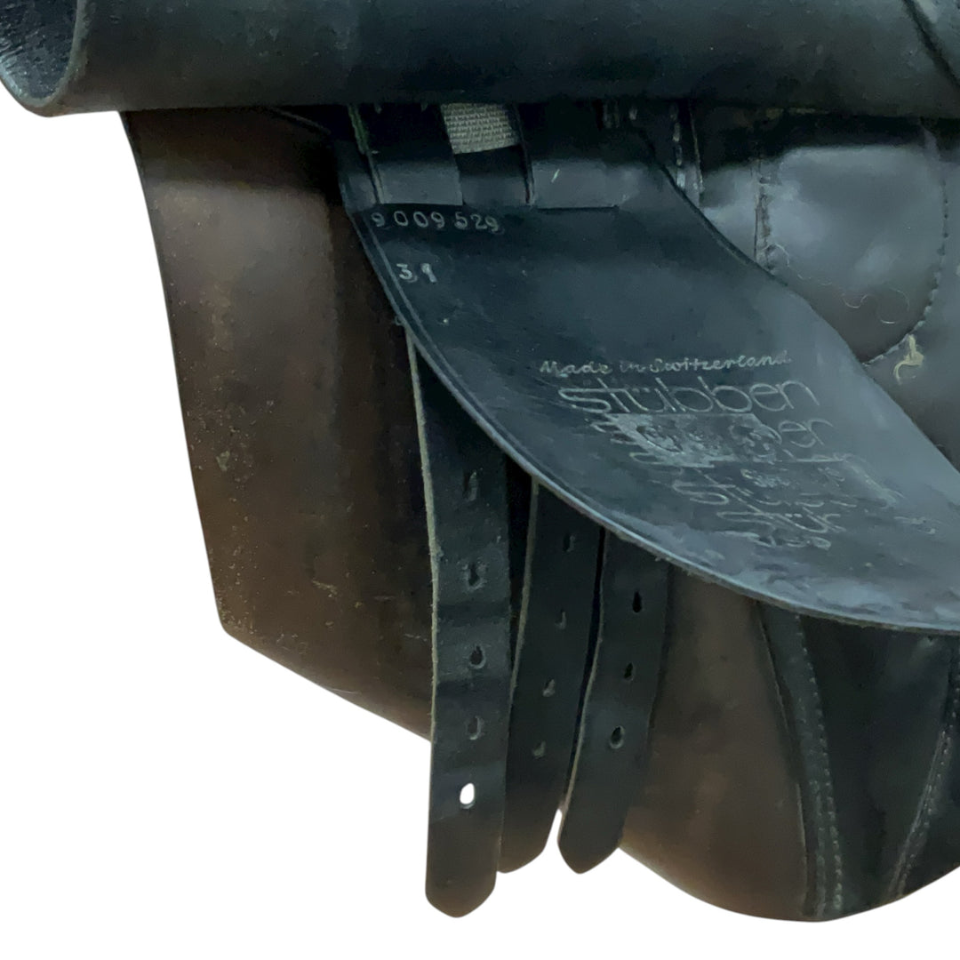 17" Stubben Siegfried 31cm Med/Wide Used All Purpose Saddle - H