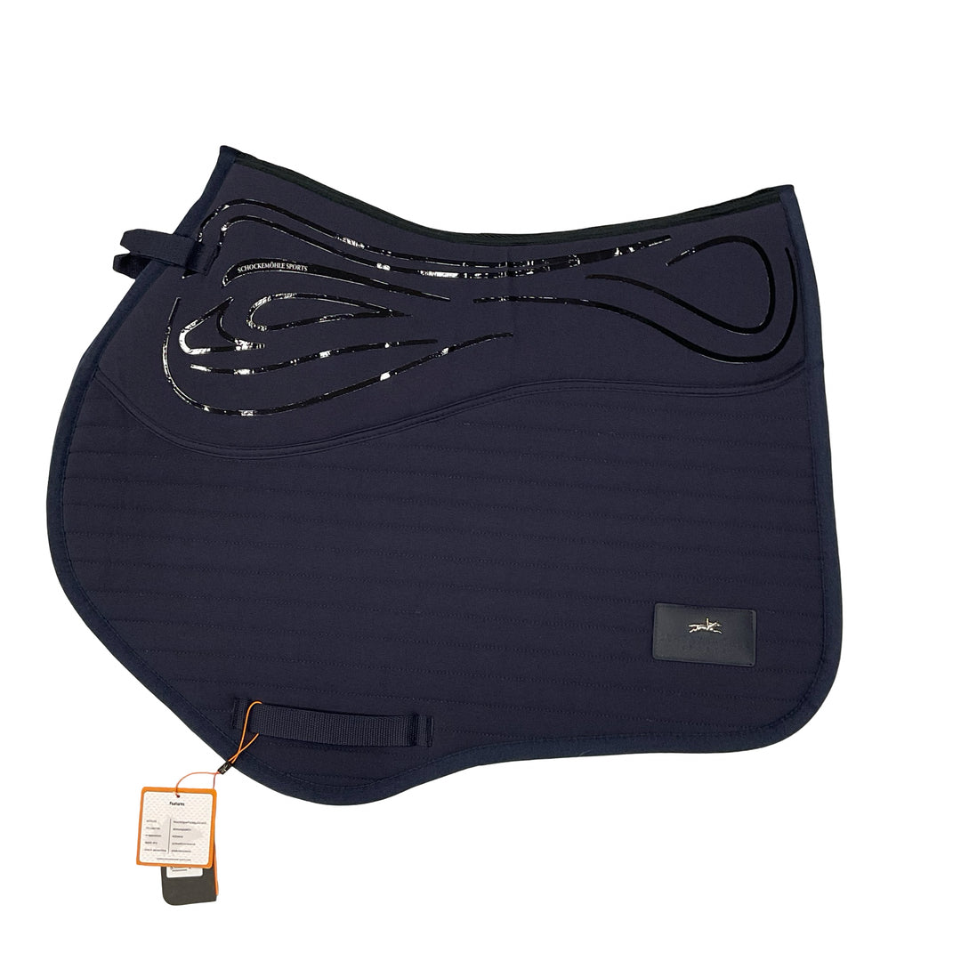Schockemohle Air Sports Jump Saddle Pad Navy New