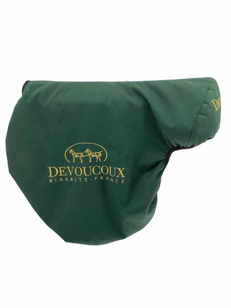 17.5" Devoucoux Chiberta D3D technology used monoflap jumping saddle B