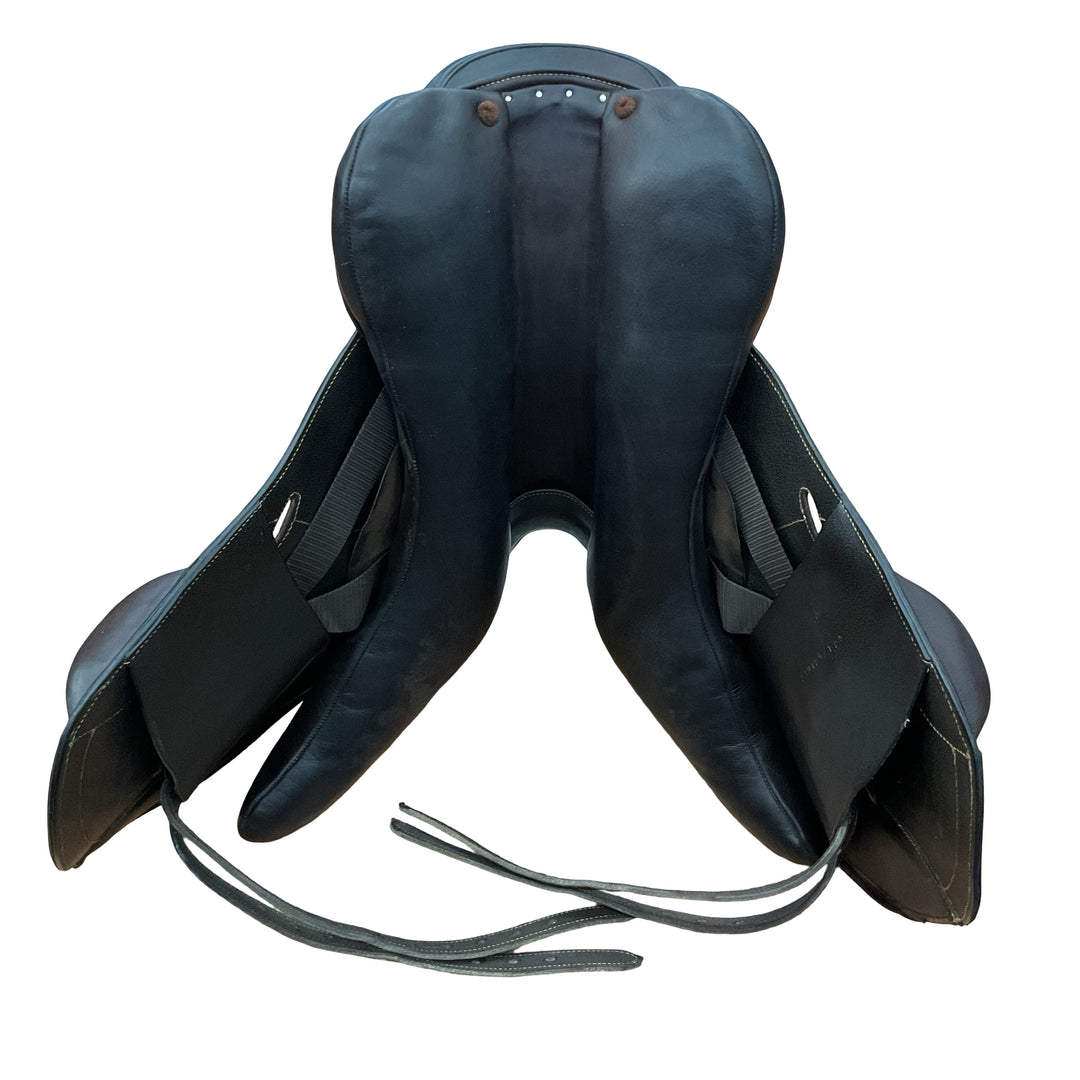 18" Cavaletti English Monoflap Jump Adjustable Used Hunter/Jumper Saddle