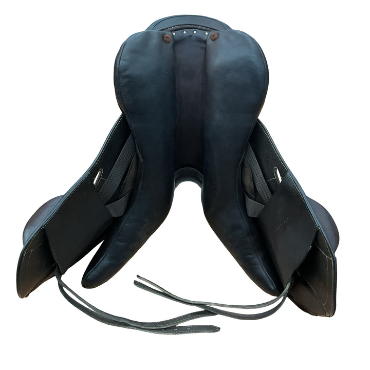 18" Cavaletti English Monoflap Jump Adjustable Used Hunter/Jumper Saddle