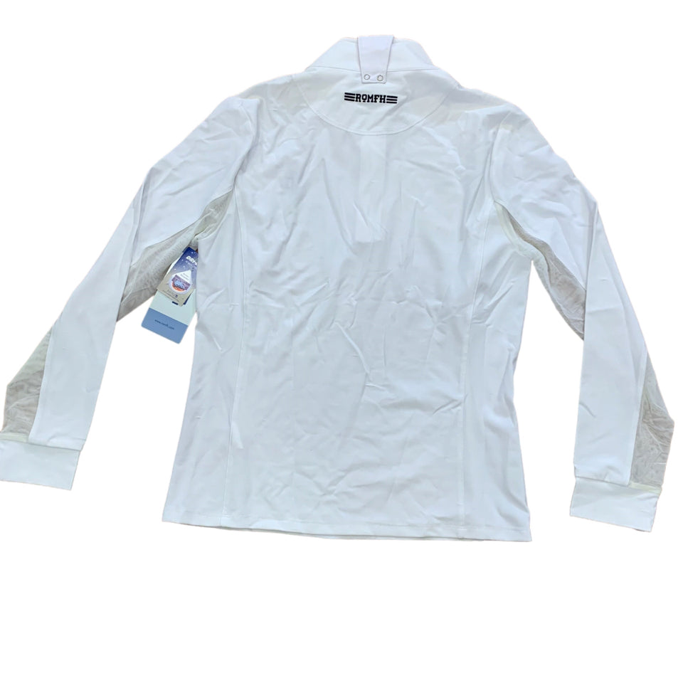 ROMFH Women's Medium Piroutte Long Sleeve Show Shirt New - H