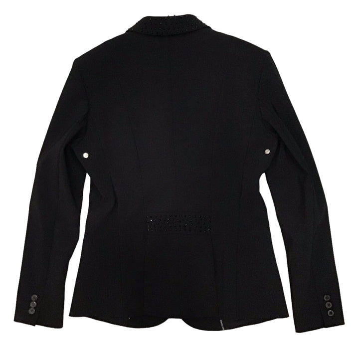 Equiline Ladies 44 Black Gioia Show Coat New  - H