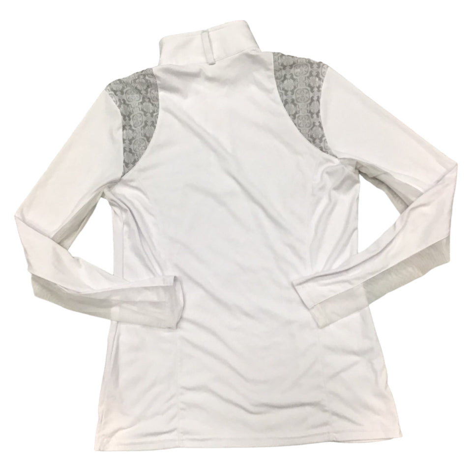Arista Ladies Large White Long Sleeve Sunshirt Used - H